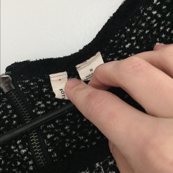 Anthropologie Moth top zip back - Picture 2 of 4